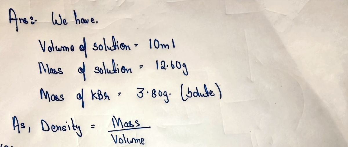 Chemistry homework question answer, step 1, image 1